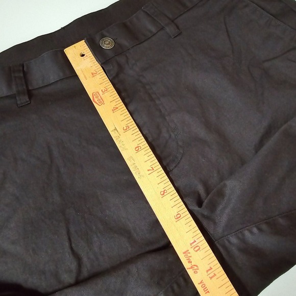 Fabletics The High‎ Size Chinos Mens 34x32 (Fits 34x29) Black Stretch Tapered - Picture 8 of 11